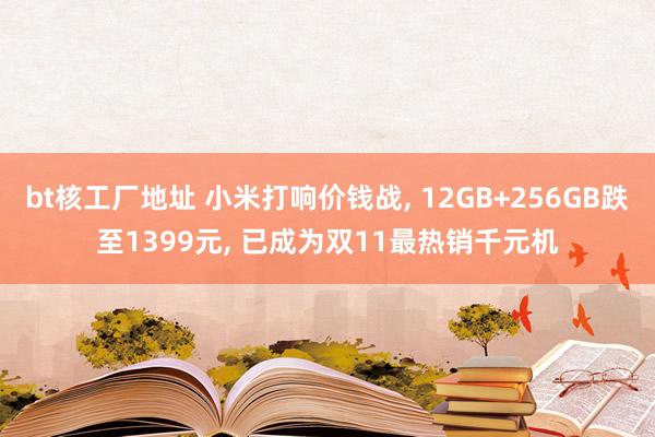 bt核工厂地址 小米打响价钱战， 12GB+256GB跌至1399元， 已成为双11最热销千元机